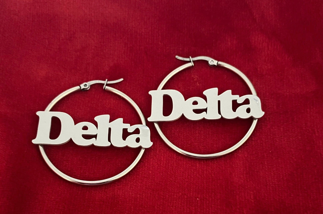 Custom Delta Earrings