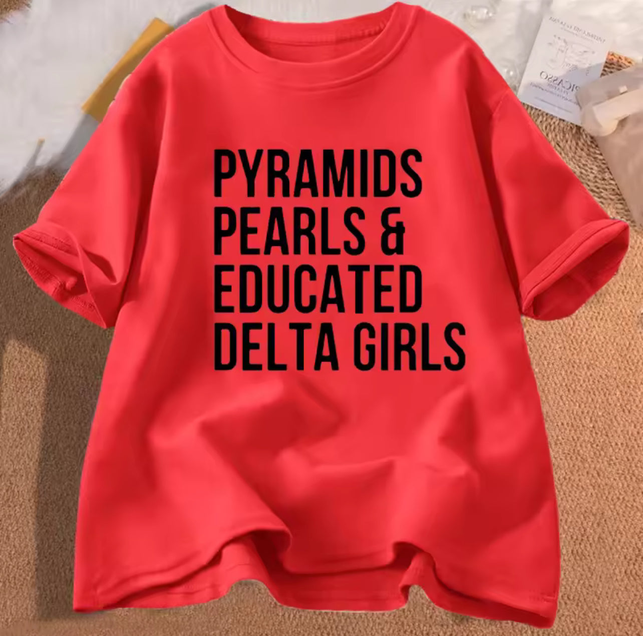 Pyramids and Pearls Tee