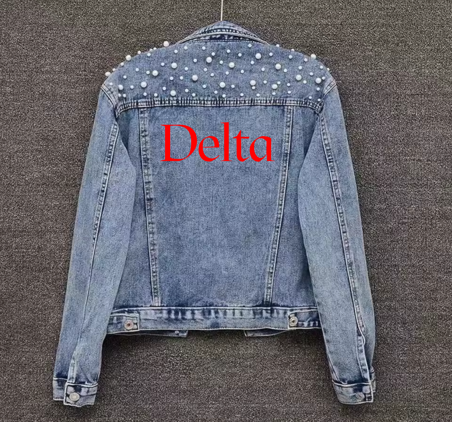 Pearl Denim Custom Delta Jacket