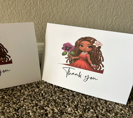 Thank you card