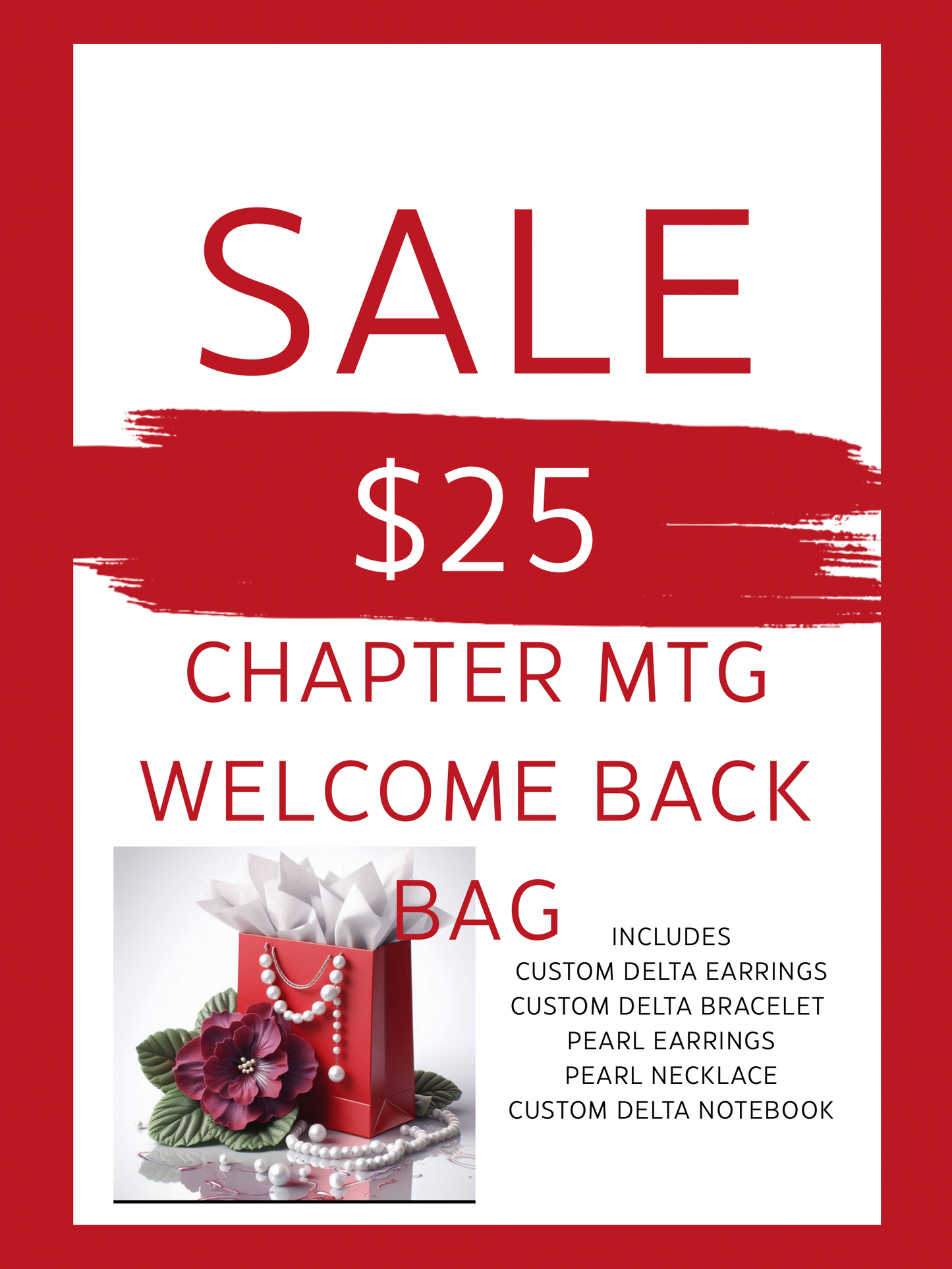 Welcome Back Soror Gift Set