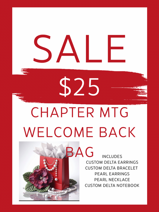 Welcome Back Soror Gift Set