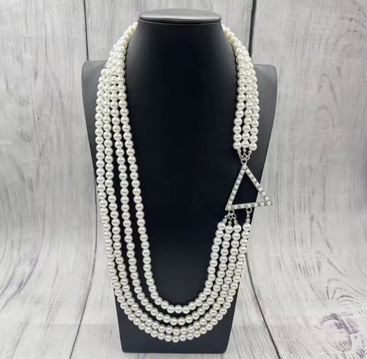 Grand Mid Pearl Necklace